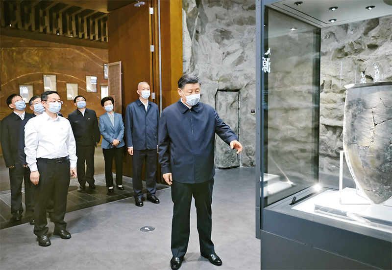 2023��6��2�գ����������������й���������ǡ�������ϯ�������ί��ϯϰ��ƽ�ڱ�����ϯ�Ļ�����������̸�Ტ������Ҫ������������������������̸��ǰ����������������ϰ��ƽ2���������й���ʷ�о�Ժ���졣������������ �»������ ����/��